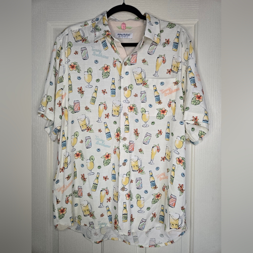 Meb's Colorful Party Tommy Bahama Shirt